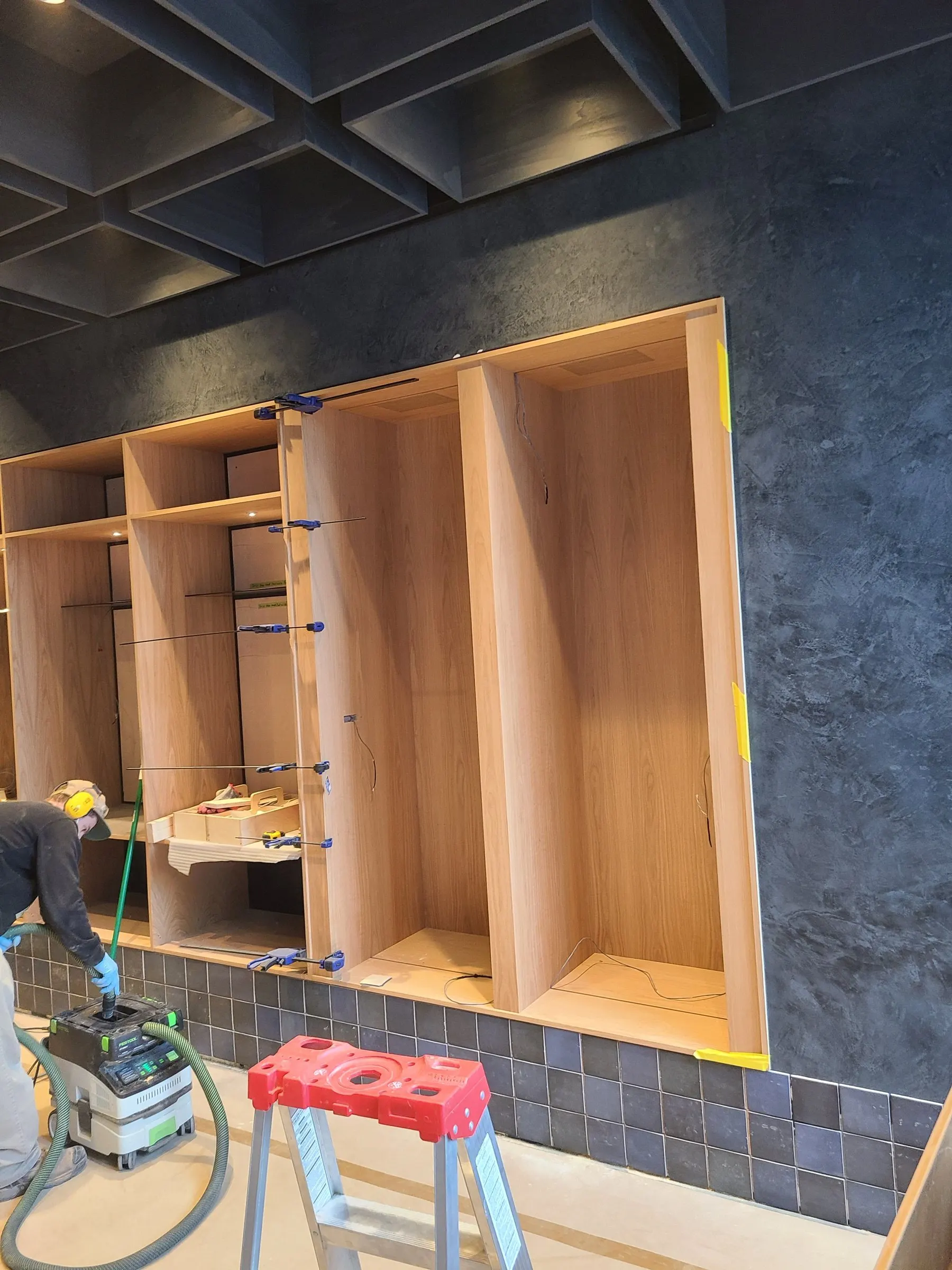 Bar millwork — Restaurant fit-out
